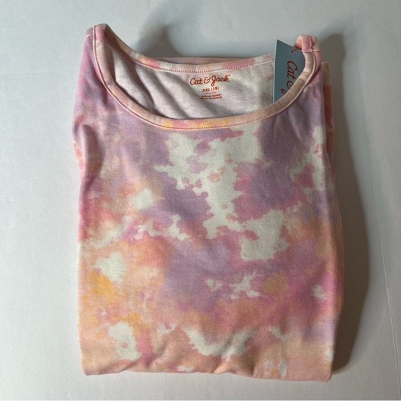 Cat and Jack Girls Warm Tie-Dye Knit Dress with Pockets. Size XXL (18). NEW! - Picture 7 of 10
